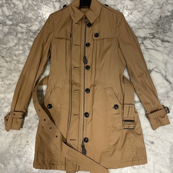 Burberry Brit Trench Coat - Picture 1 of 12